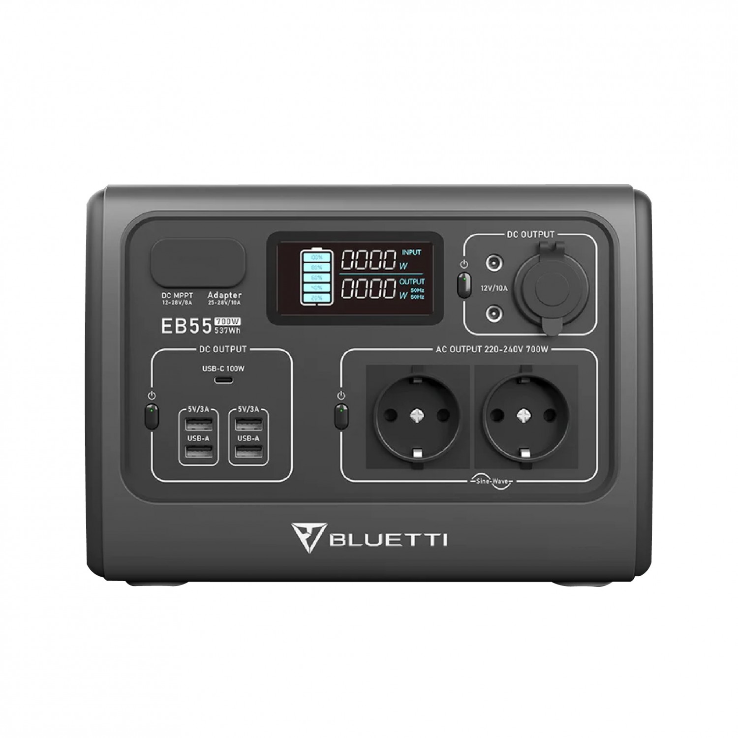 Портативна система живлення PowerOak Bluetti EB55